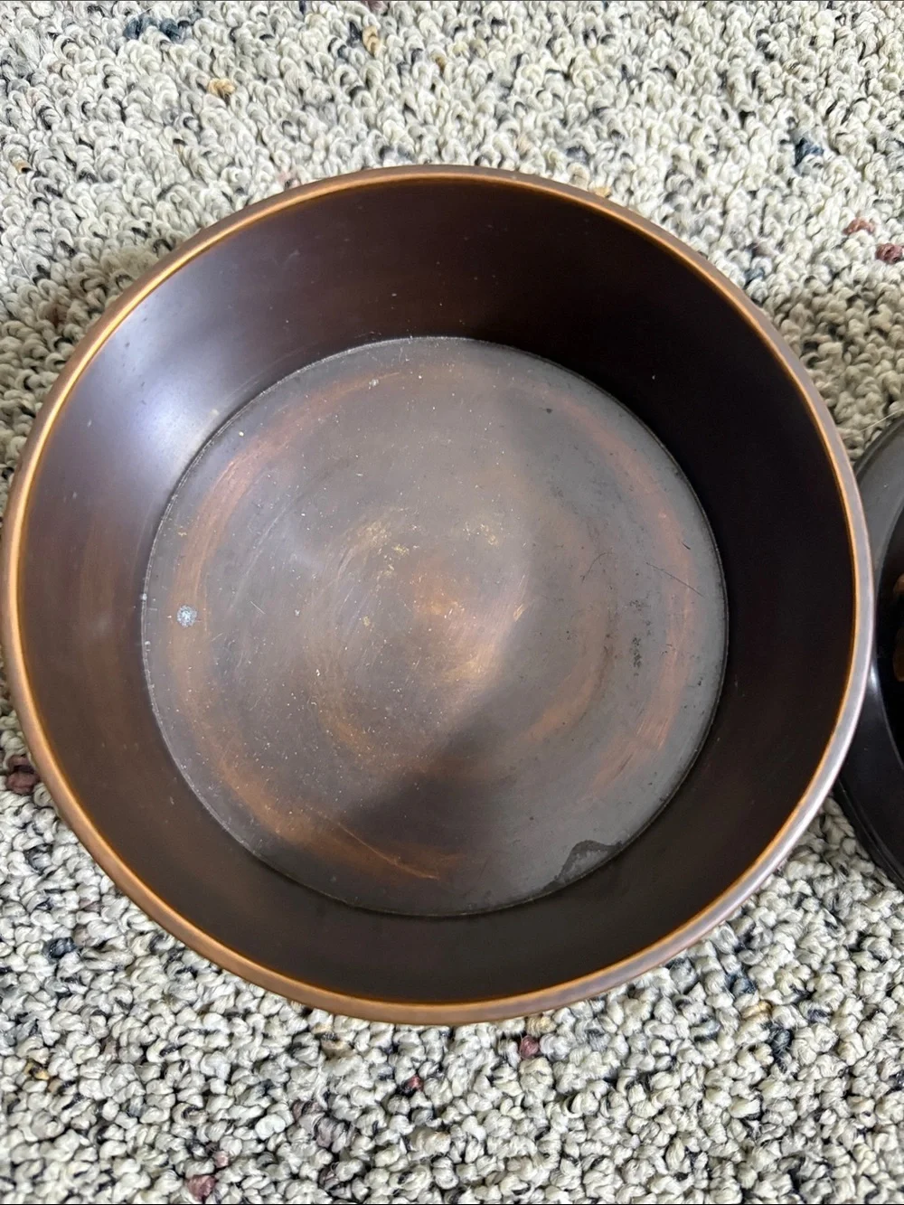 Pottery Barn Copper Decorative Bowls Candle Holders Acorn Accents 2014/2015
